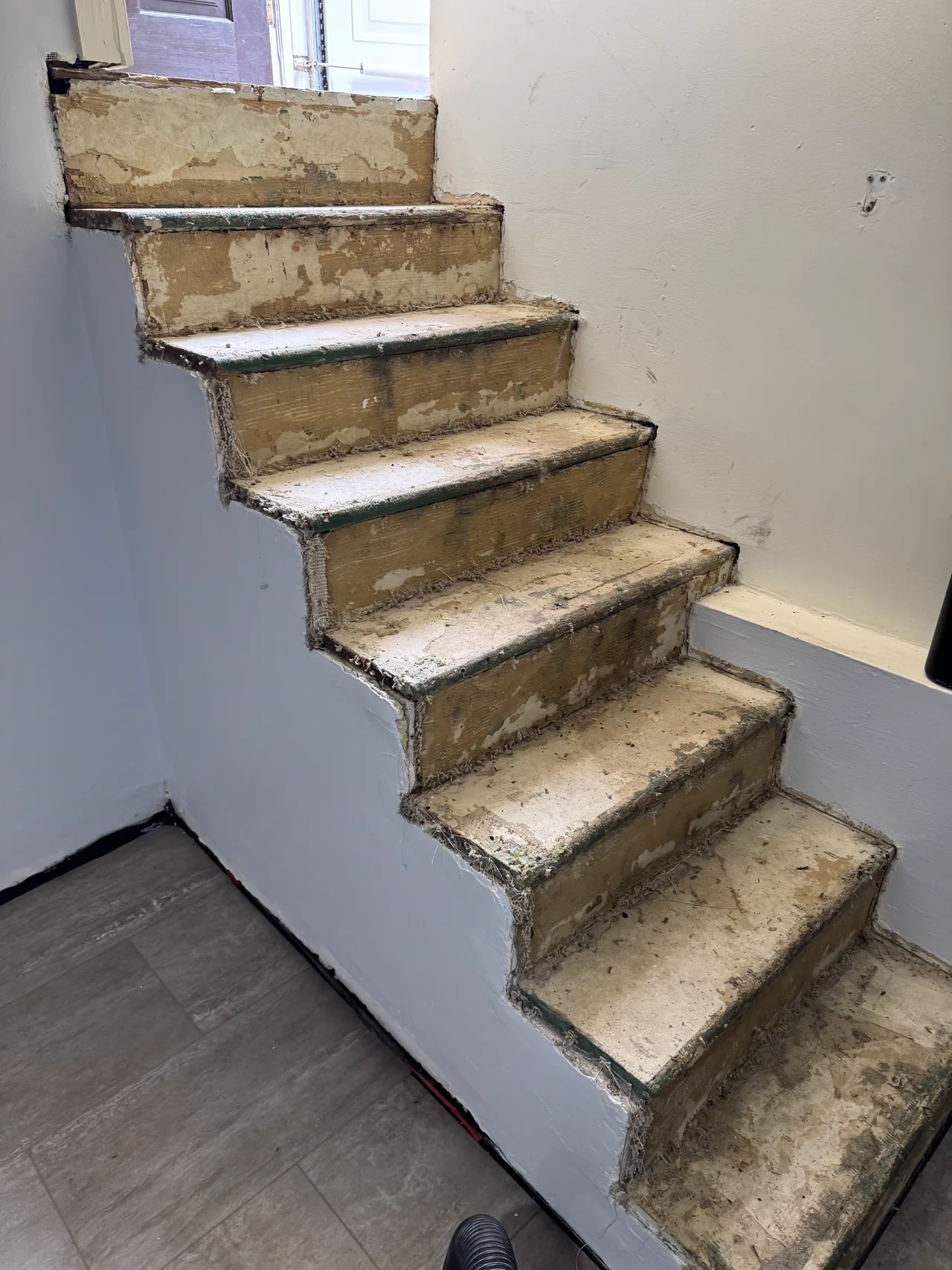 Staircase Rebuild Before