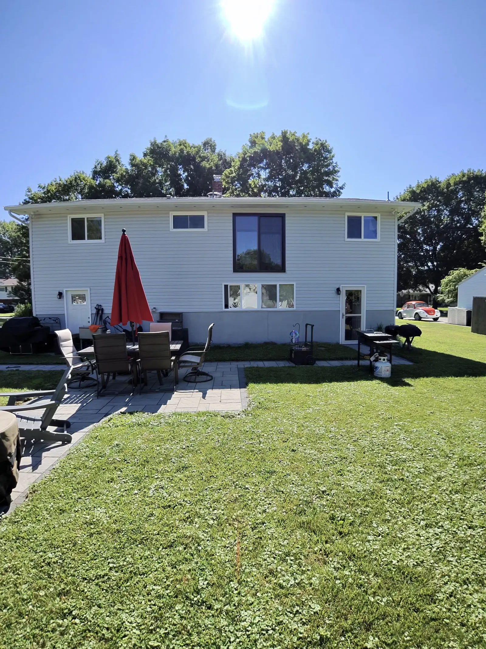 Elevated Deck Build Before